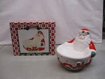 Holiday Collection Ceramic Santa Bowl. Fixed Price $10.47.