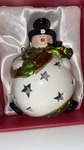 Qvc Home Reflections Snowman Luminary Flameless Led Pillar Candle Ornament. Fixed Price $20.00.