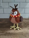 Target Wondershop 2022 Featherly Friends Bells Christmas Reindeer Fabric Bird. Fixed Price $6.00.