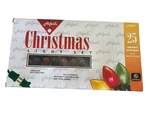 Hoferts Christmas Light Set 25FT C7 Colored Holiday String. Fixed Price $25.99.