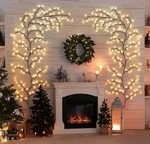 For Two Willow Vine Lights, 8 Modes Enchanted Led Tree Branch Remote Control. Fixed Price $38.99.
