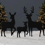 Best Choice Products 3-PIECE 2D Deer Family Silhouette Yard Decoration Buck 46IN. Fixed Price $109.99.