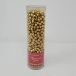 Sealed 30 Feet Gold Bead Garland Strand Christmas Tree Fireplace Decoration Tube. Fixed Price $14.95.