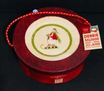 Debbie Mumm For Jo-ann Fabrics Snow Family Dessert Plates 2007. Fixed Price $30.00.