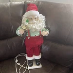 Telco Motionette 1988 Santa 24" Light Up Moving Figure Old Style Face Works. Fixed Price $20.00.