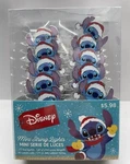 Disney Stitch W/santa Hat Holiday 20 Count Mini Led Light String 7FT Christmas. Fixed Price $9.74.