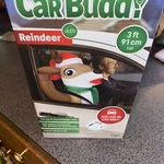 Reindeer Car Buddy Christmas Airblown Inflatables, Decorations. Fixed Price $21.00.