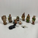Kurt Sadler 6" Nativity Set 10 Pieces Christmas. Fixed Price $44.99.