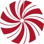 Molian 48" Traditional Christmas Tree Skirt With 48, Swirl Peppermint Candy. Fixed Price $14.76.