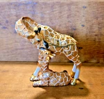 Ceil Giraffe Trinket Box Swarovski Crystals Multi Enamel Color - New Cello. Fixed Price $8.00.