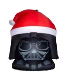 Huge Lighted Star Wars Darth Vader Christmas Inflatable 8 Ft New Box Nib. Fixed Price $89.99.