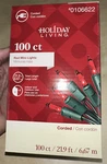 100 Count Mini String Christmas Lights Red Wedding Green Wire. Fixed Price $6.99.