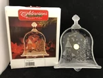 Crystal Clear Celebrations 7" Bell Of Christmas Frosted Plate. Fixed Price $6.29.