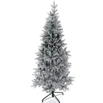 Bshapplus 6FT Pre-lit Flocked Pencil Christmas Trees,artificial Slim Xmas. Fixed Price $69.00.