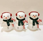 3 Pcs Christmas 7.25" Plush Snowman Target Bullseye Playground 2024. Fixed Price $12.90.
