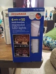 Sylvania Led Microdot String Lights Indoor Of 4 Sets 50 8 Function New. Fixed Price $35.00.