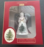 Spode Ceramic Christmas Tree Ornament Angel Nib XT8610-XC 3". Fixed Price $14.95.