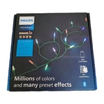 150CT Philips Chromabright Color Mini String Lights Appcontrolled Indoor. Fixed Price $49.97.