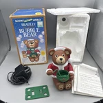Kurt Adler Bradley The Christmas Bubble Bear 1994 Vintage Tested Working. Fixed Price $28.00.