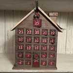 New 2006 Target Christmas Advent Cabin Calendar Countdown With Doors/chimney 16. Fixed Price $44.99.