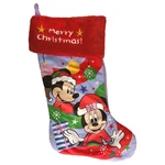 Disney Red & Purple Mickey Minnie Mouse Merry Christmas Wish Holiday Stocking. Fixed Price $16.99.