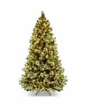 National Tree Company Wintry Pine 7.5 Ft Tall With 650 Clear Lights New. Fixed Price $449.99.