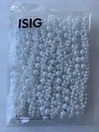 Ikea Isig 15781 White Trim Bead Tree Decor 3 Yards Christmas. Fixed Price $13.99.