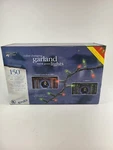 Holiday Time Color Changing Red & Green Garland Lights 19' 150 Indoor/outdoor. Fixed Price $8.97.