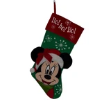Disney Christmas Stocking Mickey Mouse Ho 18 3D Green Embroidered. Fixed Price $14.99.
