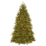 National Tree Company Pre-lit Artificial Christmas Dunhill Fir 7.5' Green. Fixed Price $152.20.