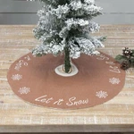Vhc Brands Holiday Decor Let It Snow Mini Christmas 21" Tree Skirt. Fixed Price $16.71.