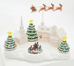 Mr. Christmas 17" Nostalgic Animated Village. Fixed Price $119.97.