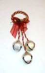 Jingle Bells Door Knob Hanger Christmas Decoration. Fixed Price $12.80.
