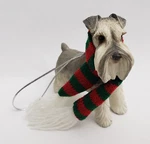 Sandicast Schnauzer Dog Sculpture Christmas Ornament Hand-cast Hand-painted. Fixed Price $11.97.