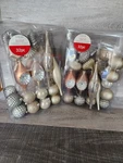 Ashland Shatterproof Ornaments 32 Piece New Gold Silver Glitter Christmas Lot. Fixed Price $50.00.