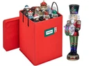 Christmas Nutcracker And Figurine Collectible Storage Stores Up 9-16" Ta.... Fixed Price $51.39.