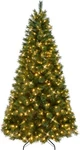 Puleo International 6.5' Pre-lit Artificial Wyoming Pine Tree Multi-function. Fixed Price $144.00.