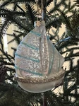Nwt Pottery Barn Mercury Glass Christmas Ornament Ocean. Fixed Price $24.48.