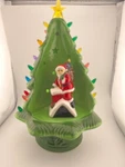 Mr. Christmas Nostalgic Tree 14" Green Decoration Santa Tested. Fixed Price $32.89.
