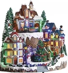 Member's Mark 12" Pre-lit Holiday Village 27 Led LIGHTS/ANIMATION/TRAIN/8 Songs. Fixed Price $135.00.