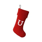 Wondershop Letter White Monogram Full Size Red Knit Christmas Stocking. Fixed Price $12.55.