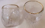 2 Anthropologie North Pole Santa Claus Juice Glasses For Christmas New!. Fixed Price $39.90.
