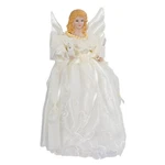 Kurt Adler 10-INCH Ul 10-LIGHT Gold/ivory Angel Treetop. Fixed Price $39.78.