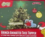 New Dr Seuss Sleigh Animated Christmas Tree Topper Merry Grinchmas Led. Fixed Price $20.00.