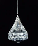 3.75" Acrylic Large Diamond Wedding Decor All Year Round Ornament. Fixed Price $11.99.