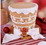 Raz Imports Gingerbread Hat Centerpiece, Table Decor Tree Topper 8.5 New. Fixed Price $34.00.