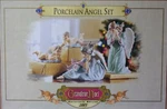 Grandeur Noel Porcelain Angel Set Collectors Edition 2003 4PC Christmas Euc. Fixed Price $39.98.