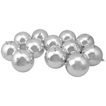 Northlight 12 Shiny Silver Splendor Shatterproof Christmas Ball Ornaments 4". Fixed Price $31.49.