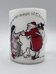 Vtg Holly Hobby Christmas Mug Milk Glass Love The Magic Of Santa. Fixed Price $15.38.