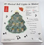 Vtg Foremost 40 Musical Bell Lights In Motion W/ 21 Songs & 7 Functions. Fixed Price $39.99.
